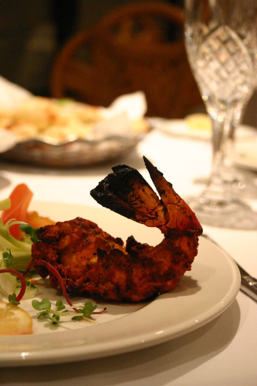 Tandoori king prawn